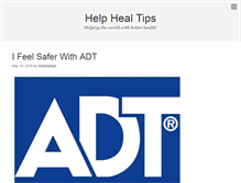 Tablet Screenshot of helphealaustin.com